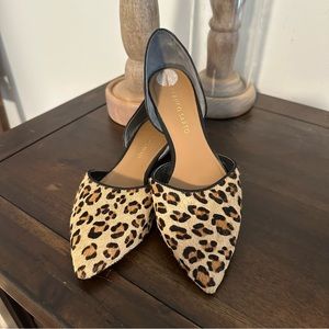 Franco Sarto Leopard Flats